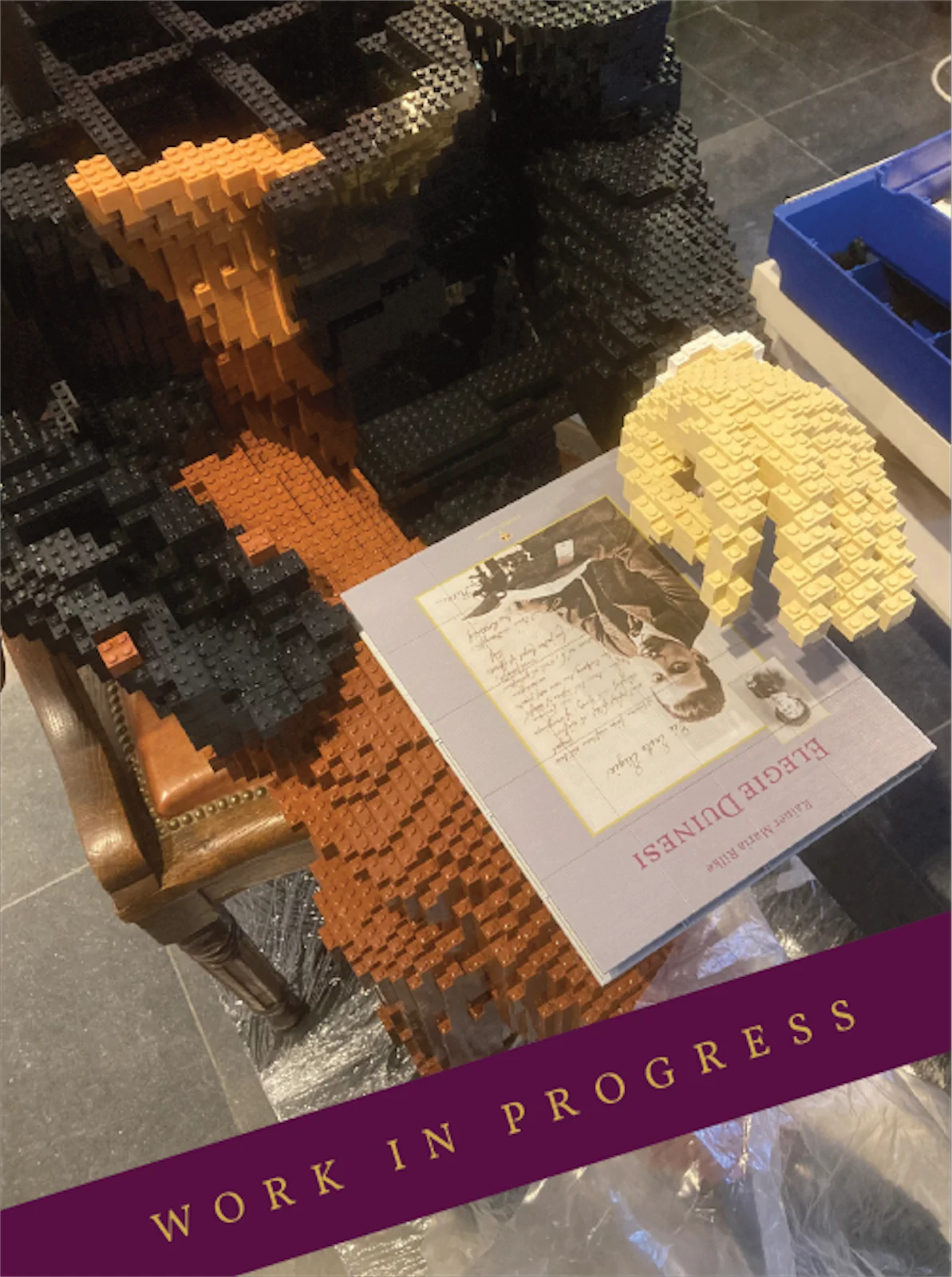 Rainer Maria Rilke che legge le Elegie Duinesi in mattoncini