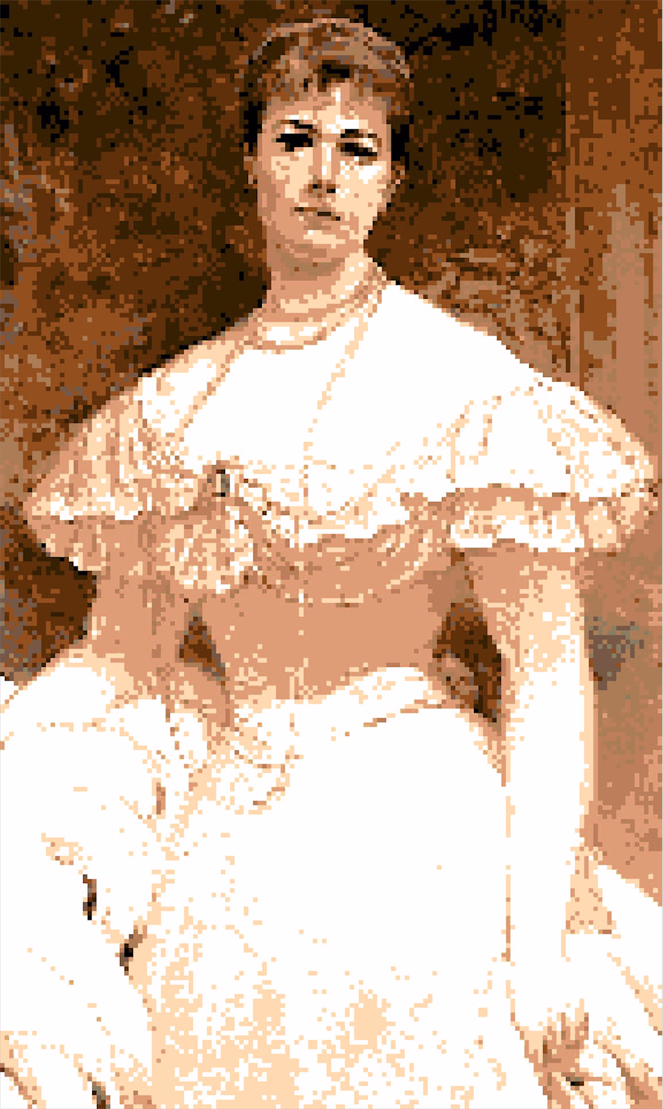 Principessa Marie von Thurn und Taxis in mattoncini