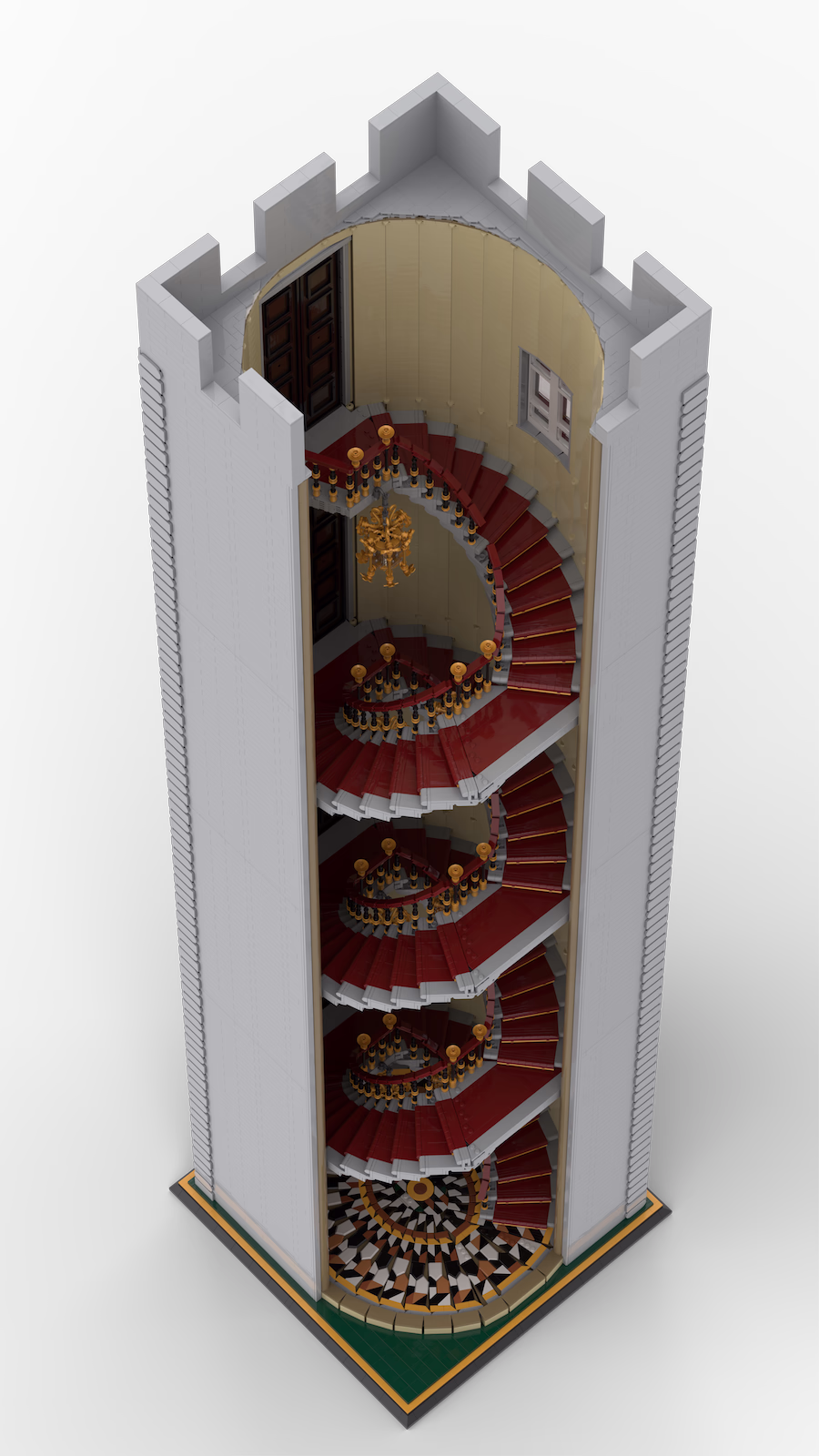 La Scala di Palladio in mattoncini