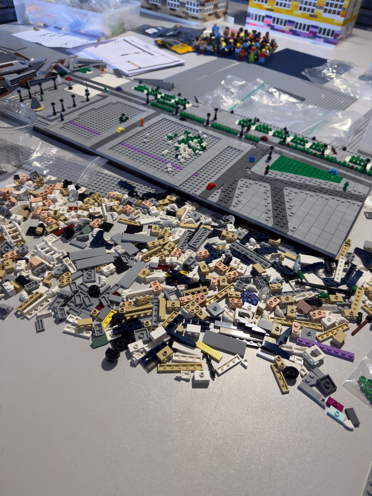 Lavorazione mattoncini